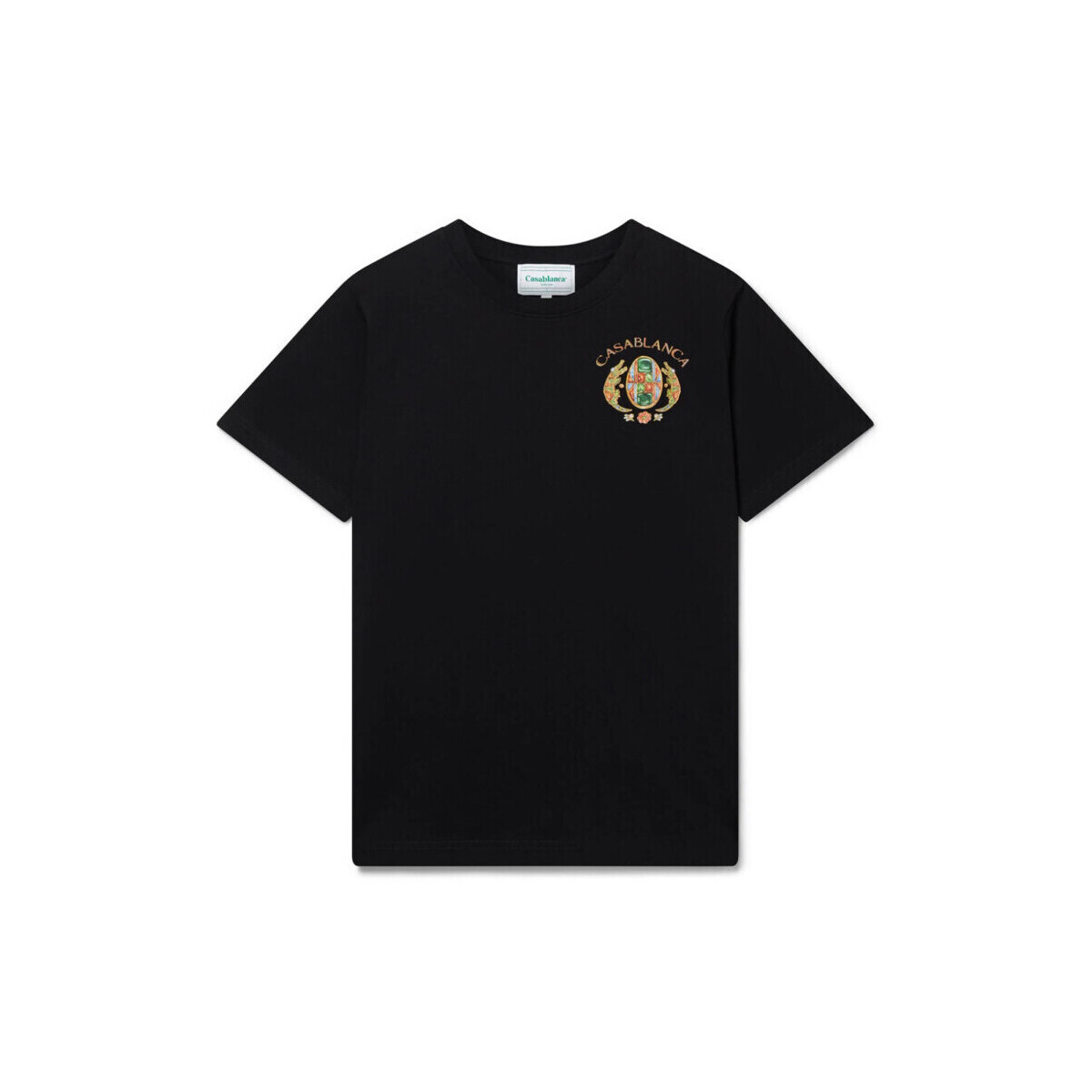 Casablanca  T-SHIRT JOYAUX D'AFRIQUE BLACK  Černá