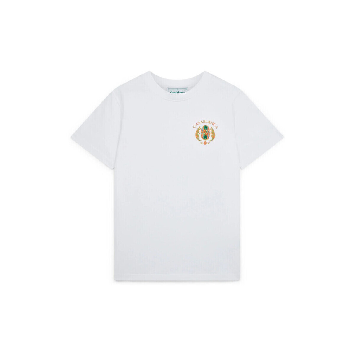 Casablanca  T-SHIRT JOYAUX D'AFRIQUE WHITE  Bílá