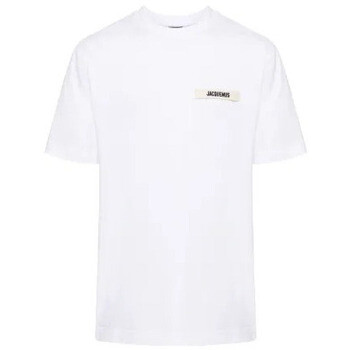 Jacquemus  LE T-SHIRT LE GROS GRAIN WHITE  Bílá
