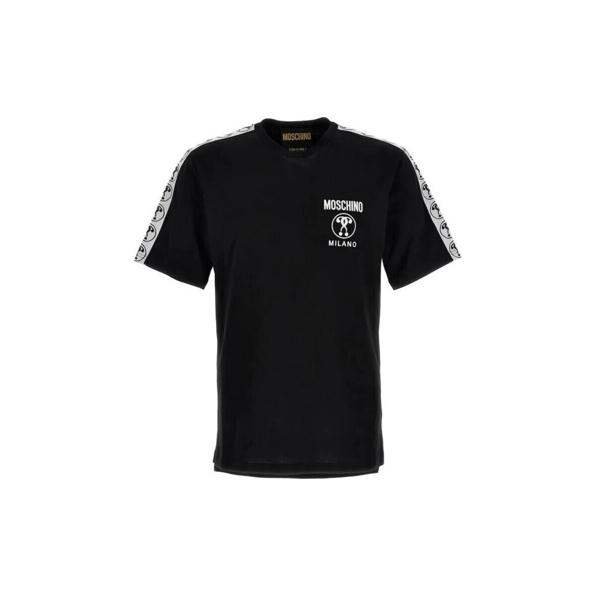 Moschino  T-SHIRT  COUTURE ZPJ0708 2041 1555 BLACK  Černá