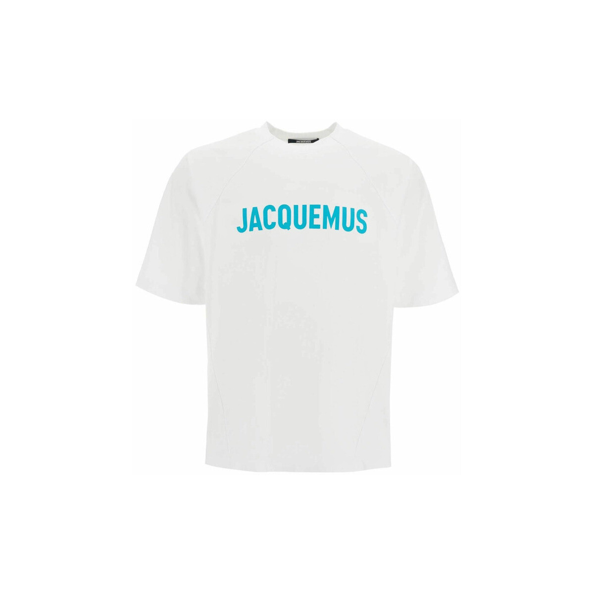 Jacquemus  LE T-SHIRT LE TYPO MULTI-WHITE  Bílá