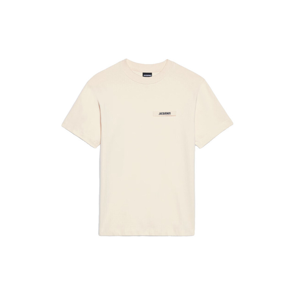 Jacquemus  LE T-SHIRT GROS GRAIN BEIGE  Béžová
