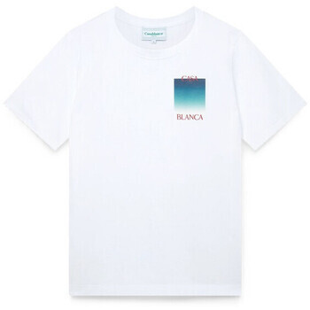 Casablanca  GRADIENT CASA LOGO WHITE  Bílá
