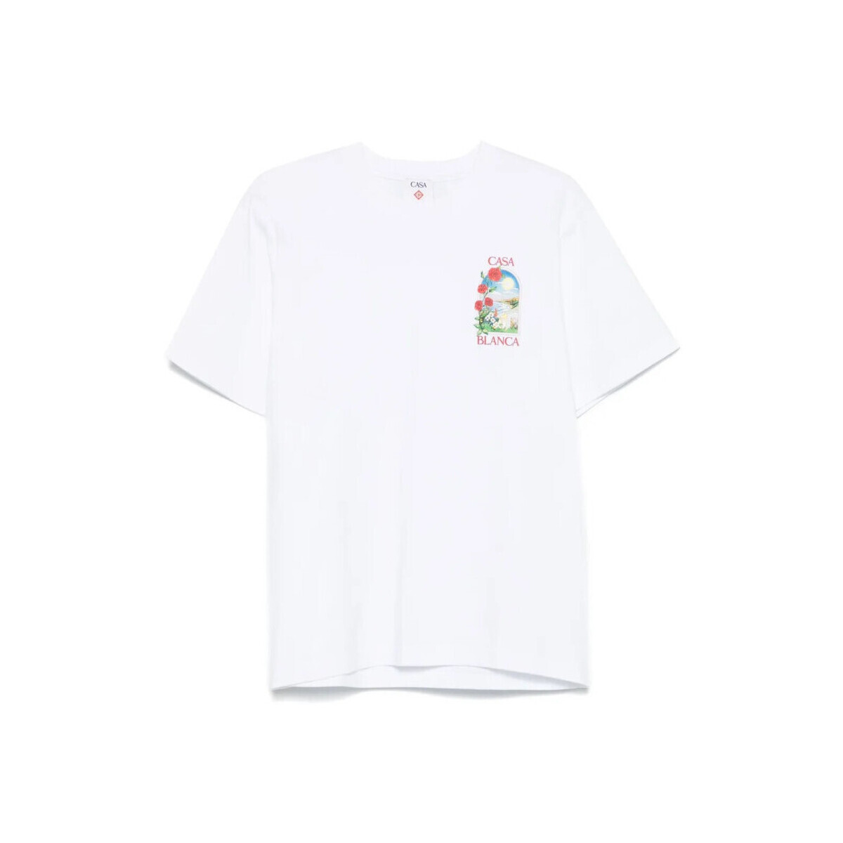 Casablanca  LA DAYS T-SHIRT WHITE  Bílá