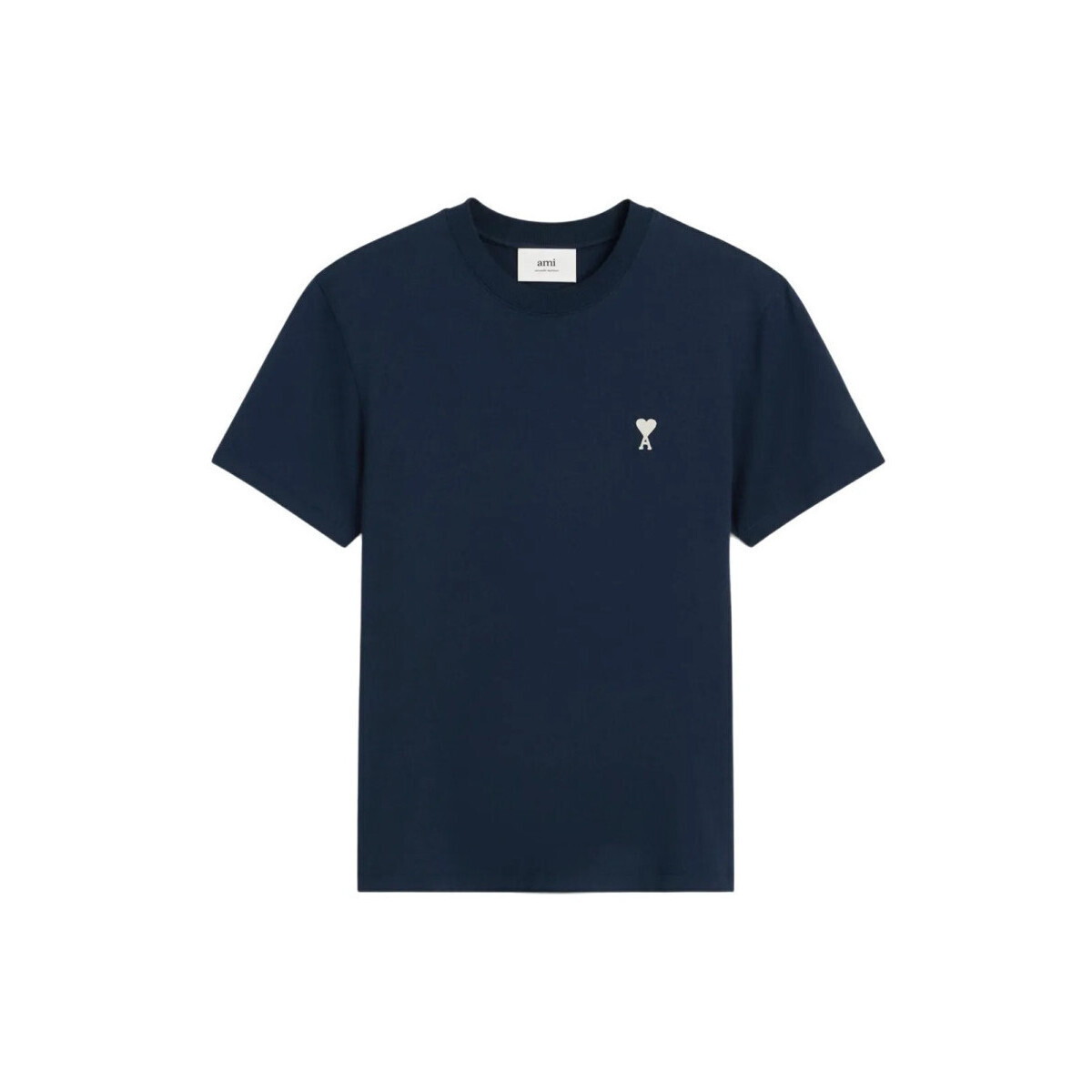 Ami Paris  T-SHIRT HTS060.724.430 BLUE NIGHT  Modrá