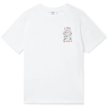Casablanca  LE PASSAGE TSHIRT WHITE  Bílá