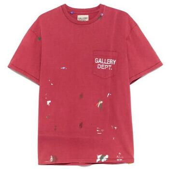 gallery dept  VINTAGE LOGO PAINTED TEE RED  Červená