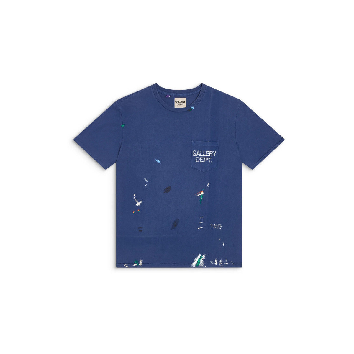 gallery dept  T-SHIRT SOUVENIR TEE NAVY BLUE  Modrá