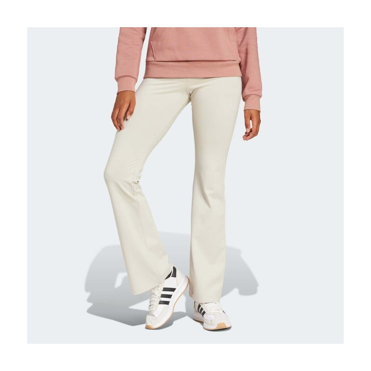 adidas  Pantalones Mujer Modèle Jd3072  Béžová