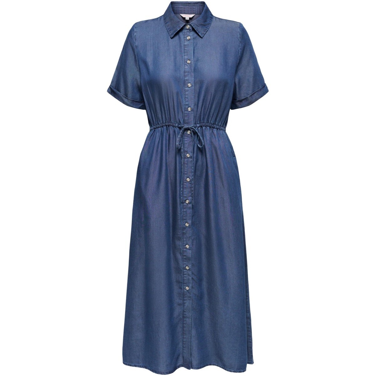 Only  Onlcharis Life 2/4 Shirt Dress Wvn Cc 15363971  Modrá