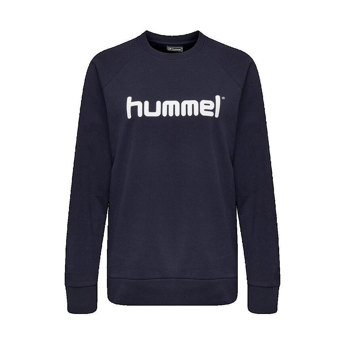 hummel  Sweatshirt  Go Cotton Logo  Tmavě modrá