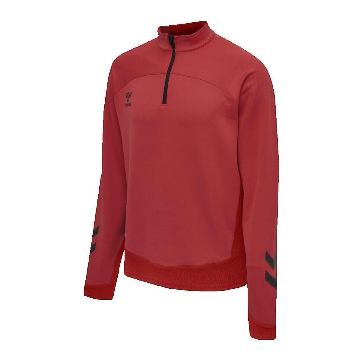 hummel  Sweatshirt  hmlLEAD Demi-Zip  Červená