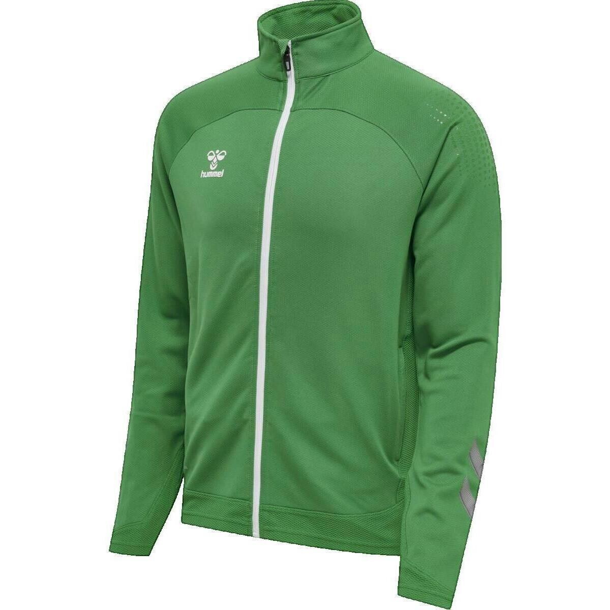 hummel  Veste  Lead Poly Zip  Zelená