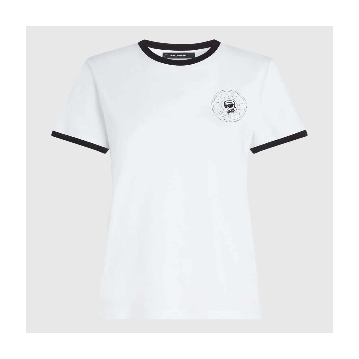 Karl Lagerfeld  Camisetas Mujer Modèle B2w17026  Bílá