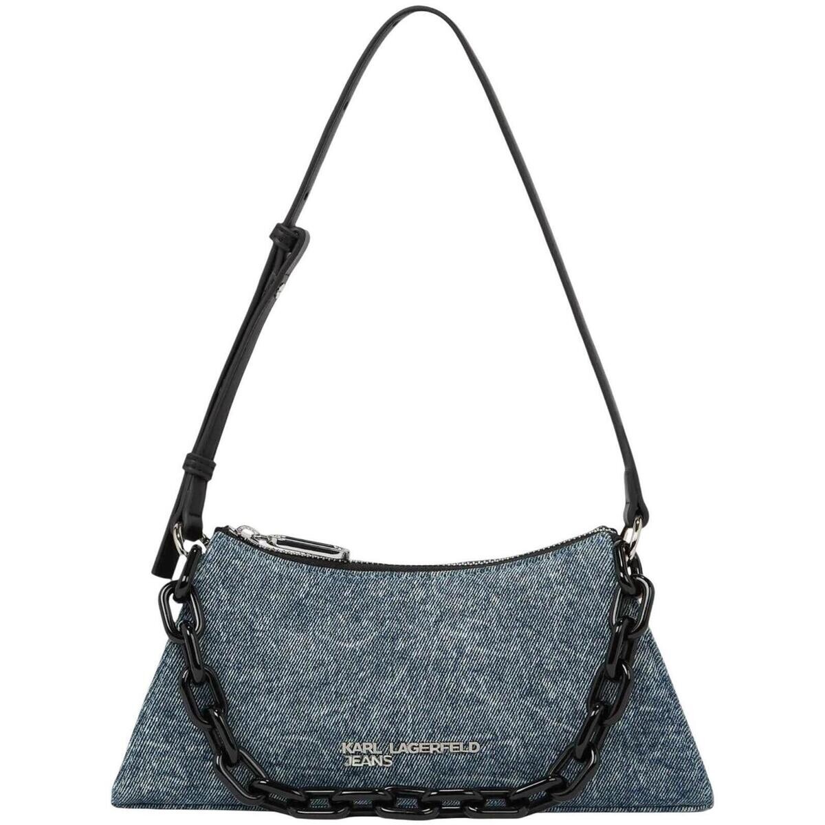 Karl Lagerfeld  KLJ Denim Chain Sm Shoulderbag B2W30123  Modrá