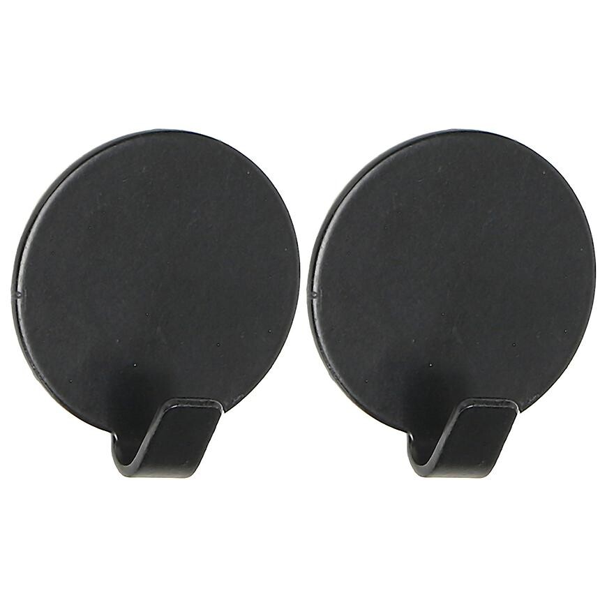 Háček kovový černý 2ks shk0063a-a