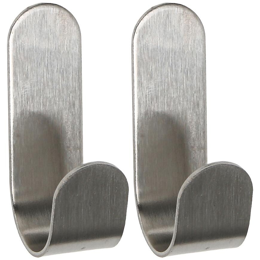 Háček kovový stříbro 2ks bst0027aa-a