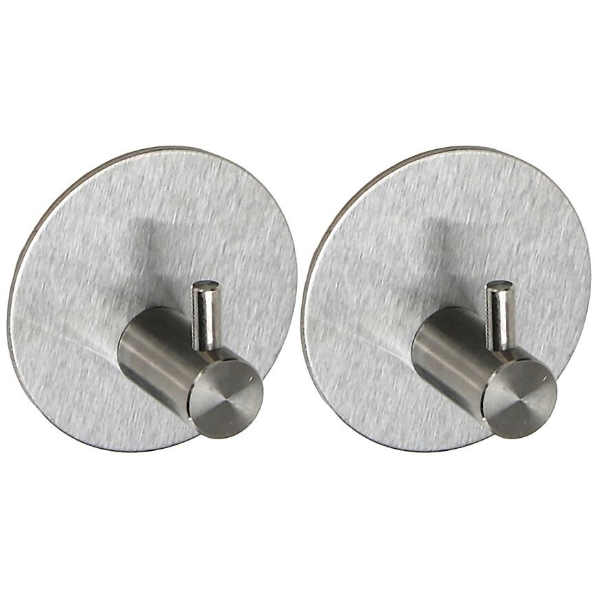 Háček kovový stříbro 2ks hk0127a