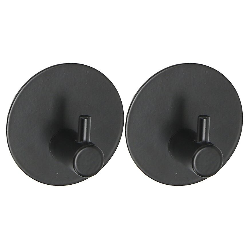 Háček kovový černý 2ks hk0127b