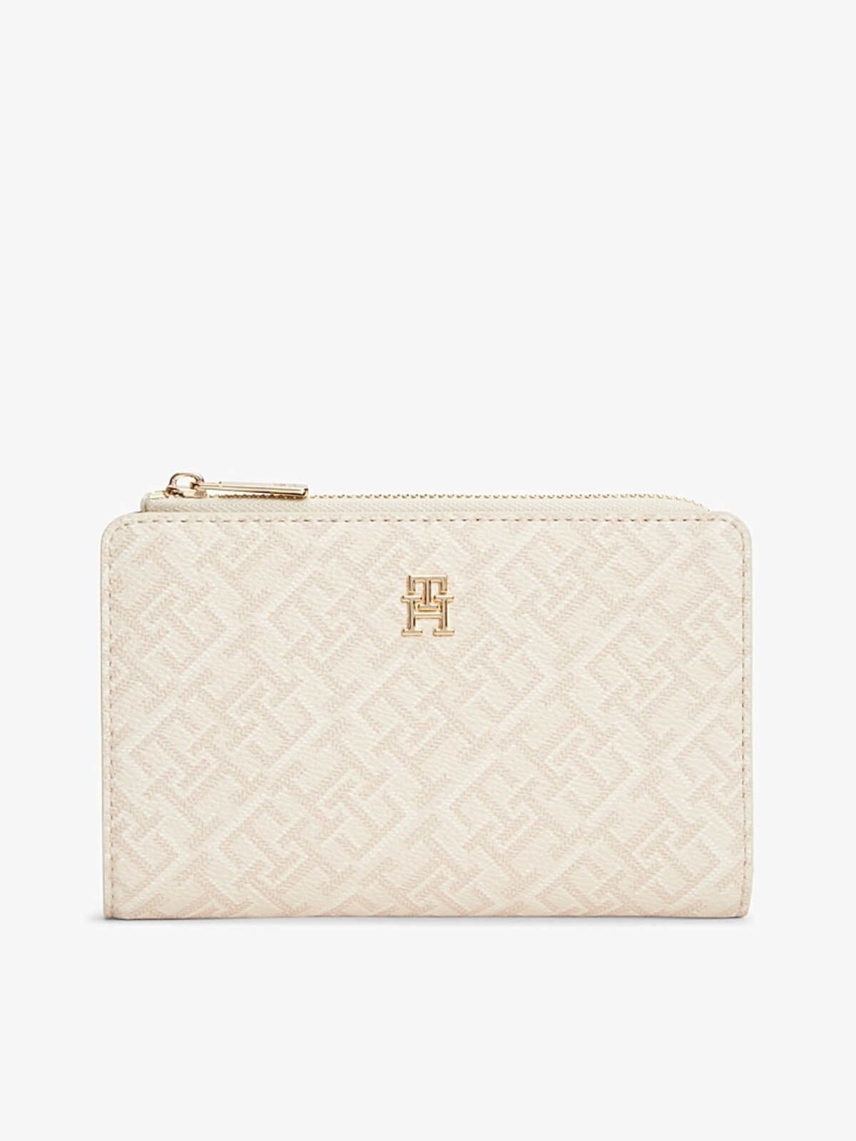 Tommy Hilfiger dámská krémová peněženka AW0AW185940F4 OS