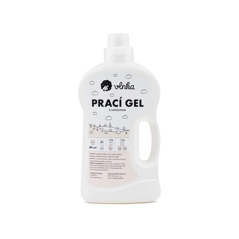 Vlnka Prací gel s lanolinem 1l (VÝPRODEJ)