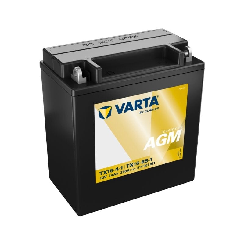 Motobaterie Varta Powersports AGM TX16-BS 12V 14Ah