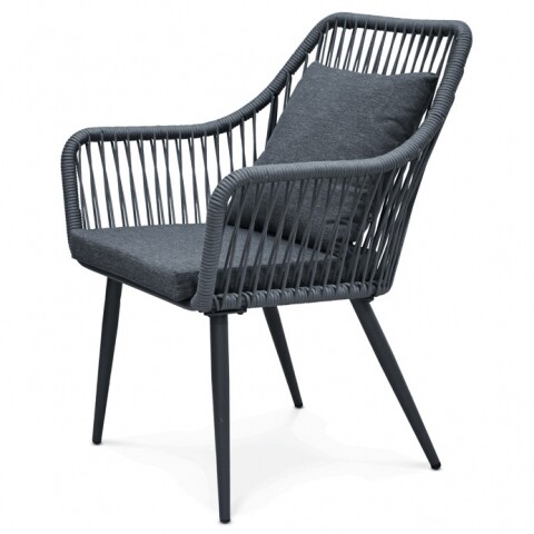 Zahradní set 1+2, solární podsvícení, kov, šedá, AZS-L1314 GREY AZS-L1314 GREY Autronic