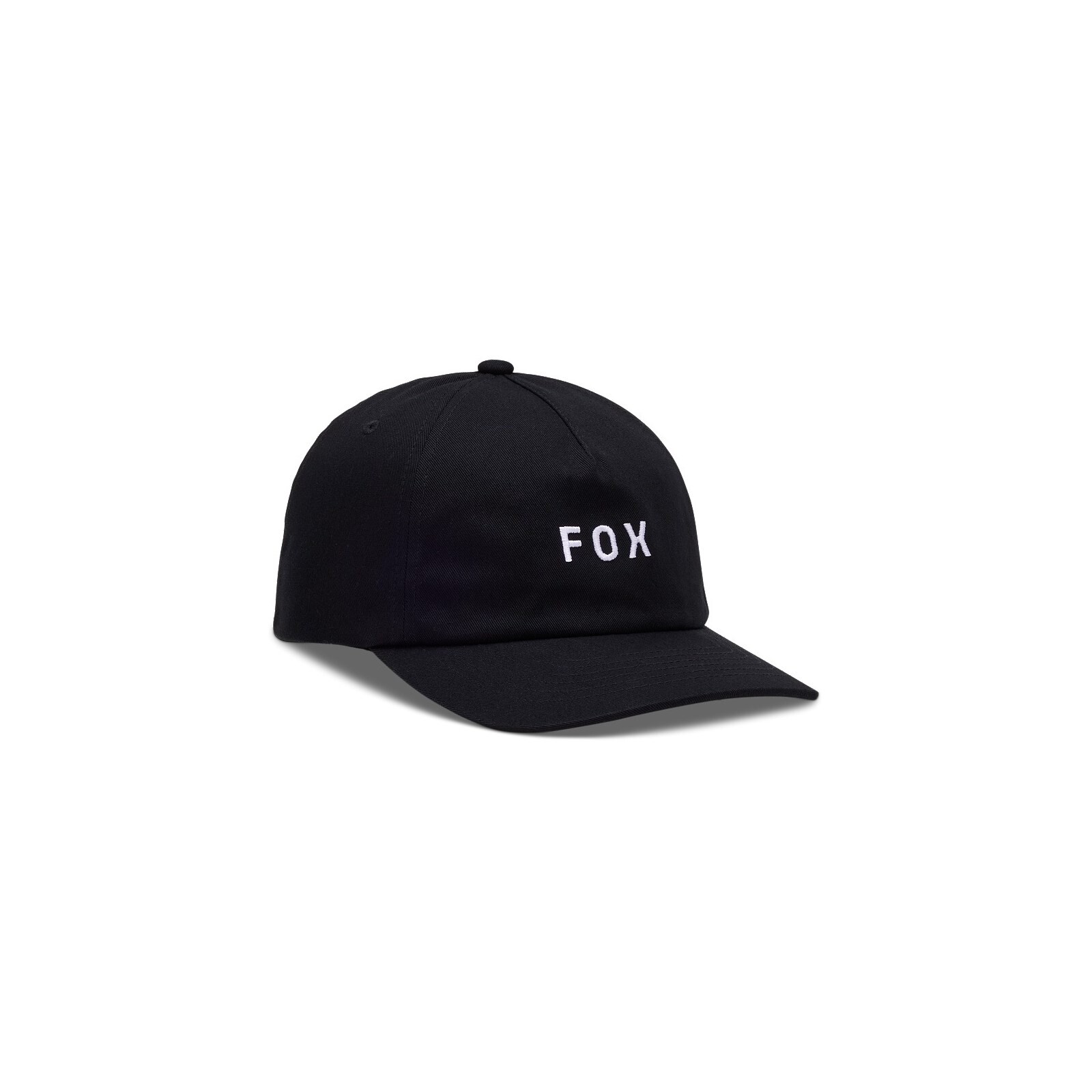 kšiltovka FOX - Wordmark Adjustable Hat Black/White (018)