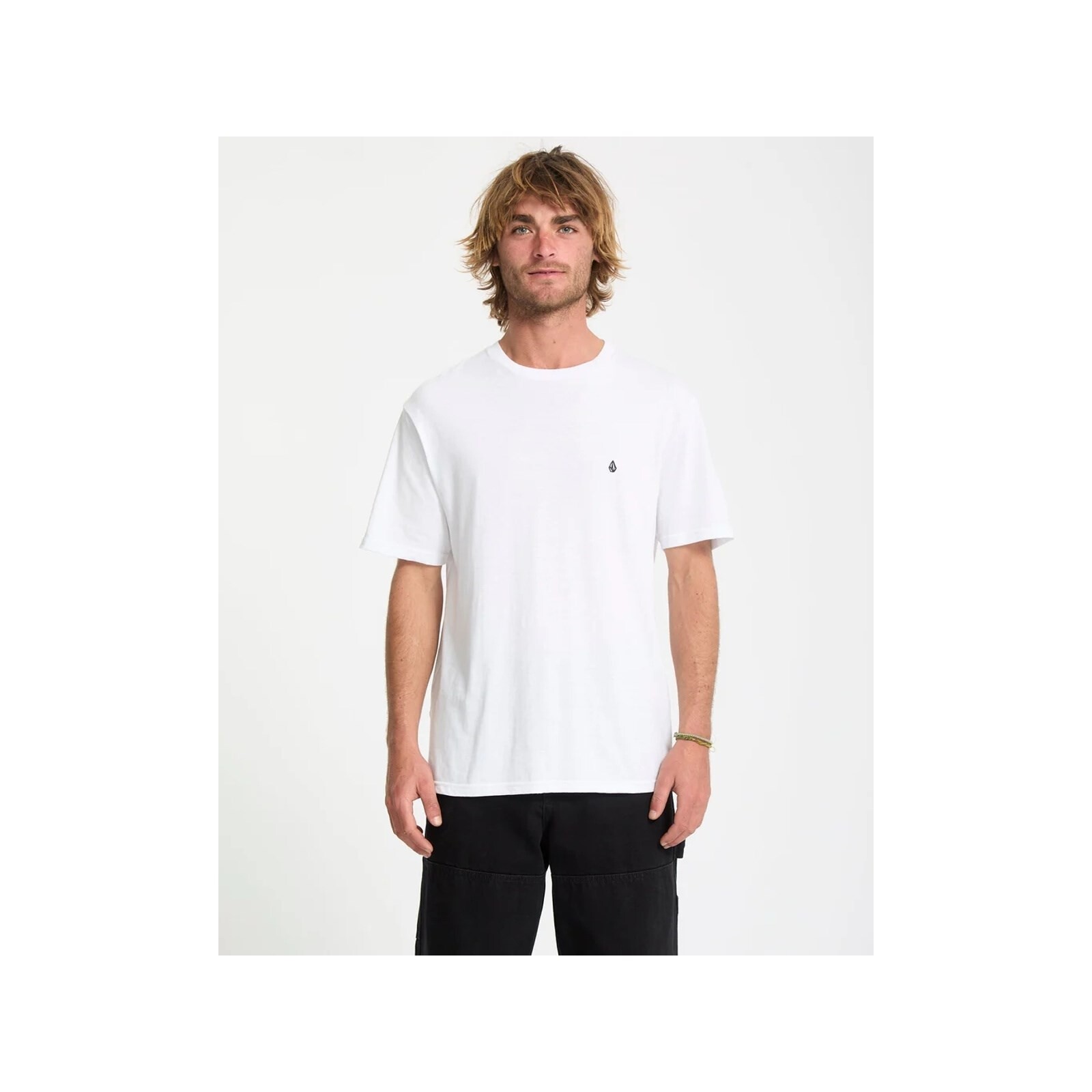 triko VOLCOM - Stone Blanks Bsc Sst White (WHT) velikost: L