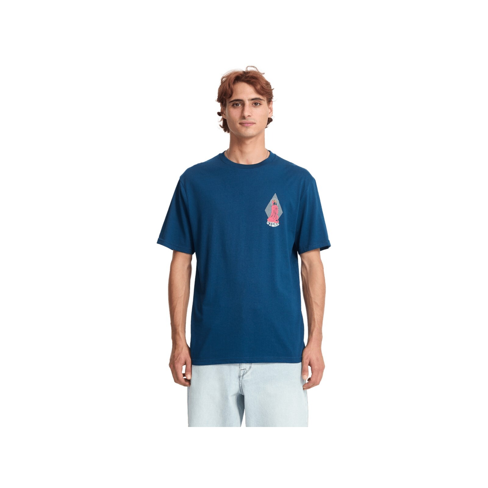 triko VOLCOM - Psychback Bsc Sst Cosmic Blue (COS)