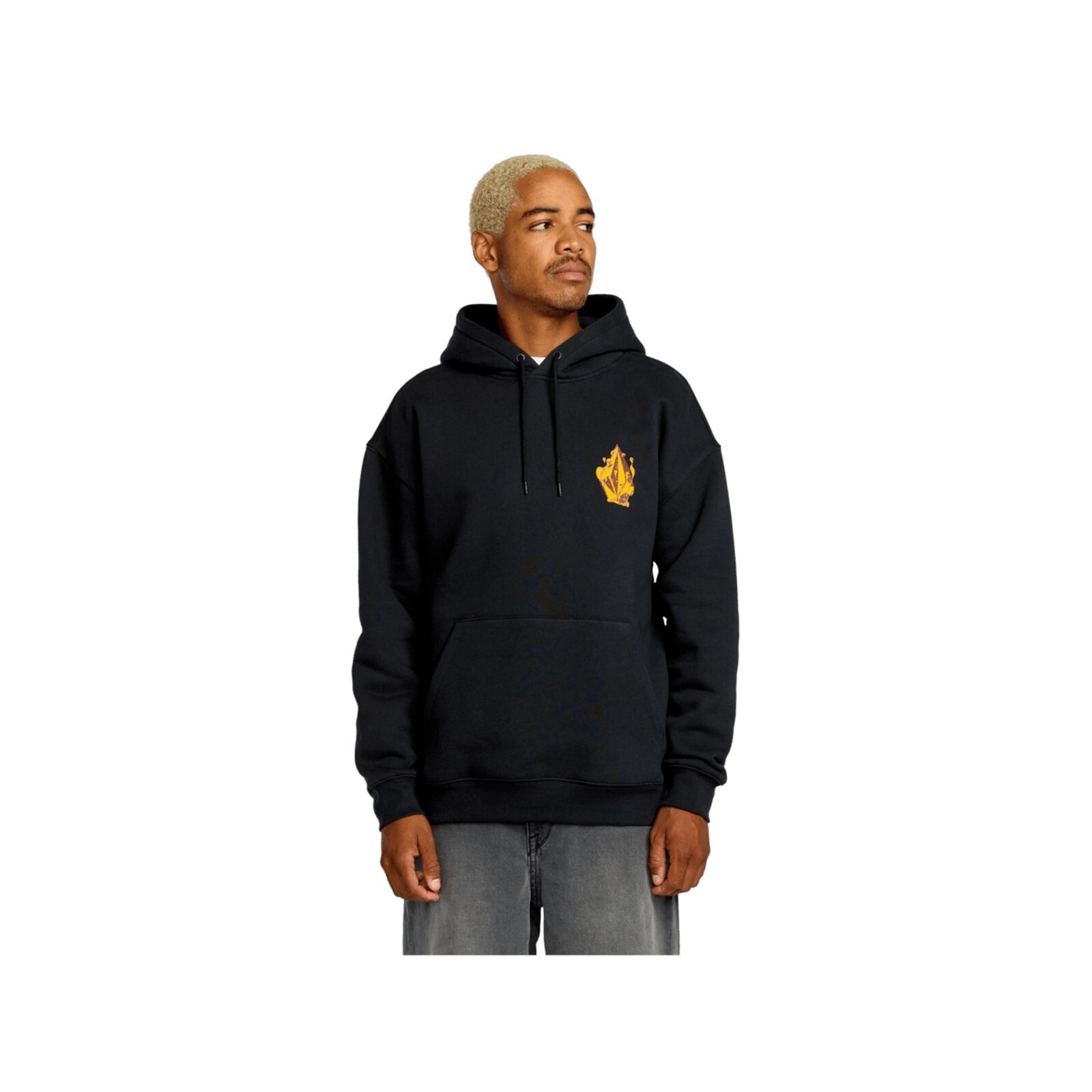 mikina VOLCOM - Fa Callum Rooney Po Antique Black (AQK)