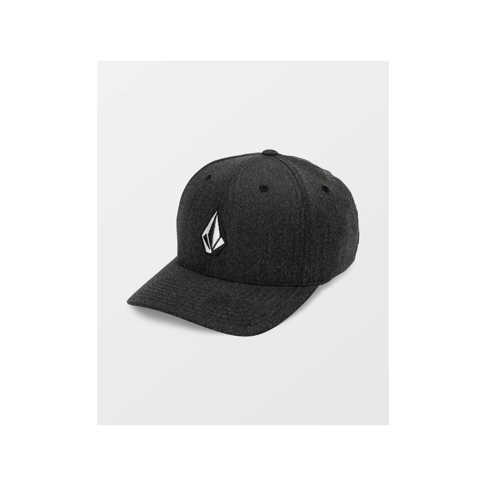 kšiltovka VOLCOM - Full Stone Hthr Flexfit Hat Charcoal Heather (CHH) velikost: S/M