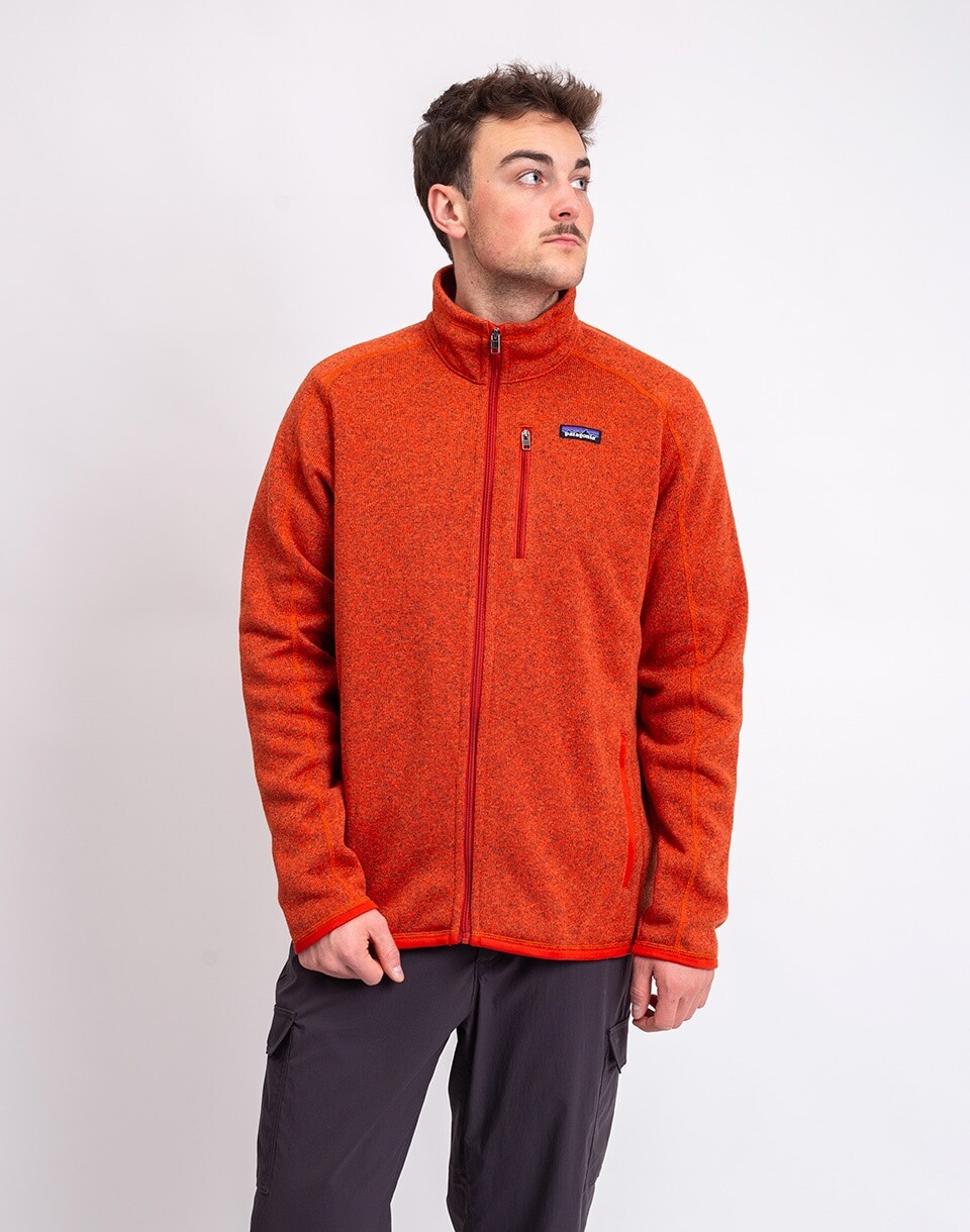Patagonia M's Better Sweater Jacket Coal Orange S