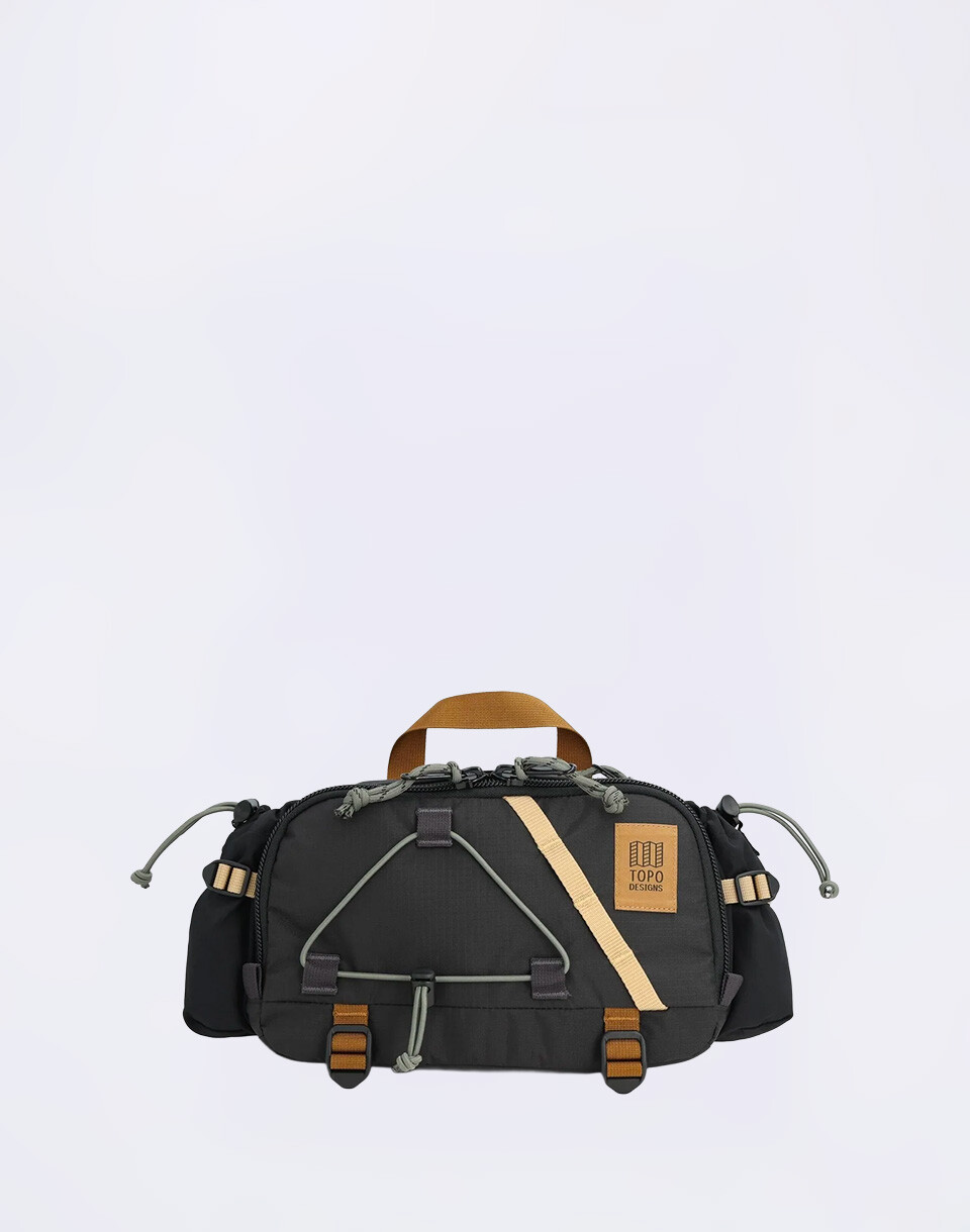 Topo Designs Mountain Hydro Hip Pack Black/Neutral