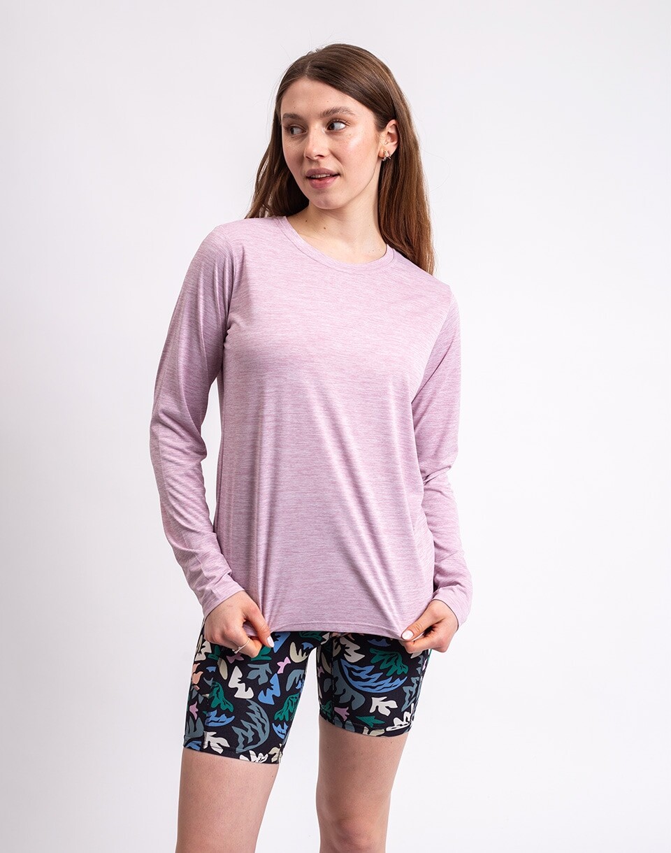 Patagonia W's L/S Capilene® Cool Daily Shirt Quiet Violet XS