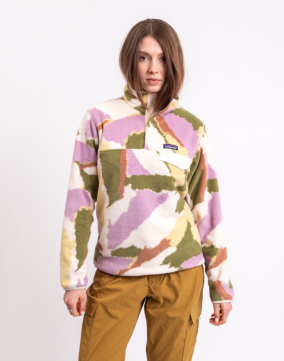 Patagonia W's LW Synch Snap-T P/O Sunshine: Natural XS