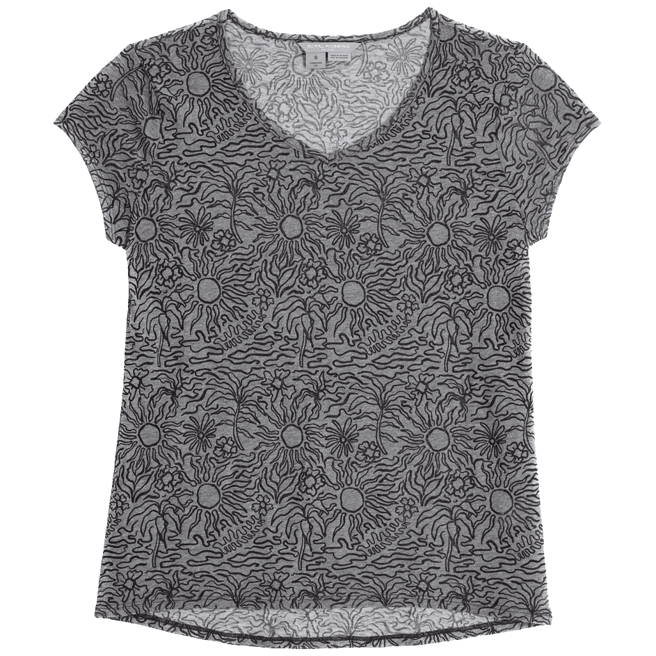 Dámské triko Royal Robbins Featherweight Tee Velikost: S / Barva: šedá