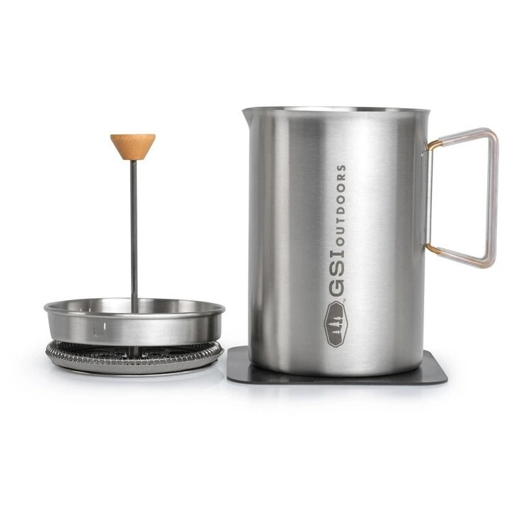 Presovač GSI Outdoors Glacier Stovetop JavaPress Barva: stříbrná