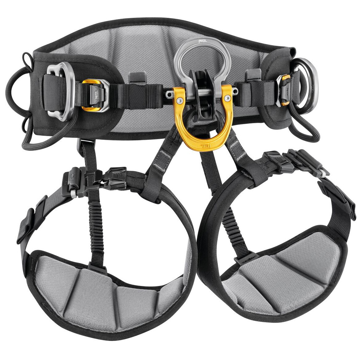 Pracovní postroj Petzl Astro Sit Velikost: 2 / Barva: černá/žlutá