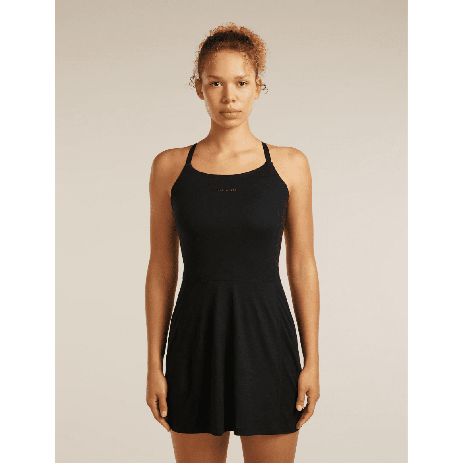 Dámské šaty Icebreaker Merino Blend 150 Active Dress Velikost: S / Barva: černá
