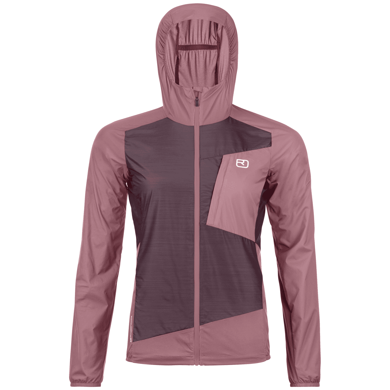 Dámská softshellová bunda Ortovox Trace Windbreaker Jacket W Velikost: L / Barva: růžová