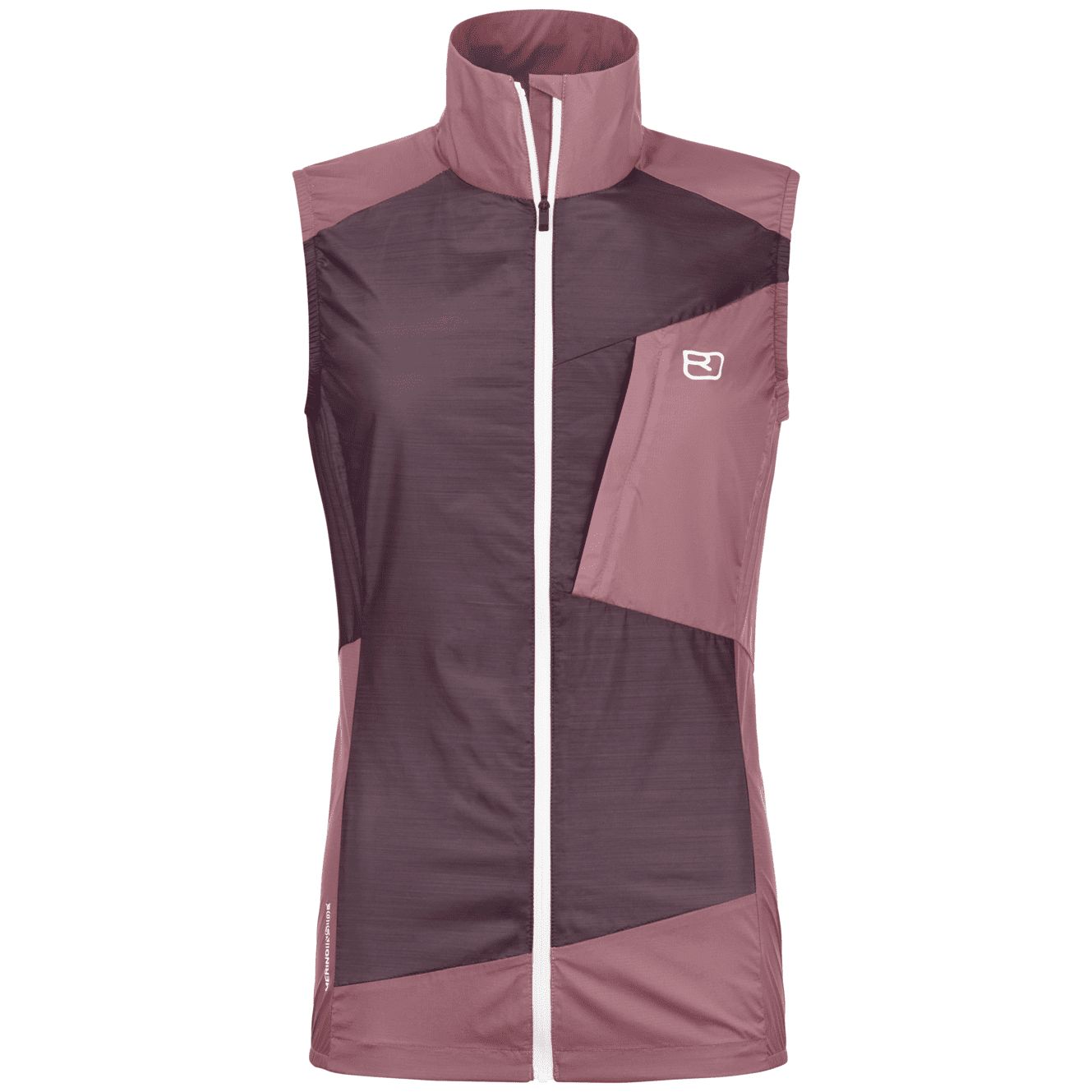 Dámská vesta Ortovox Trace Windbreaker Vest W Velikost: L / Barva: růžová