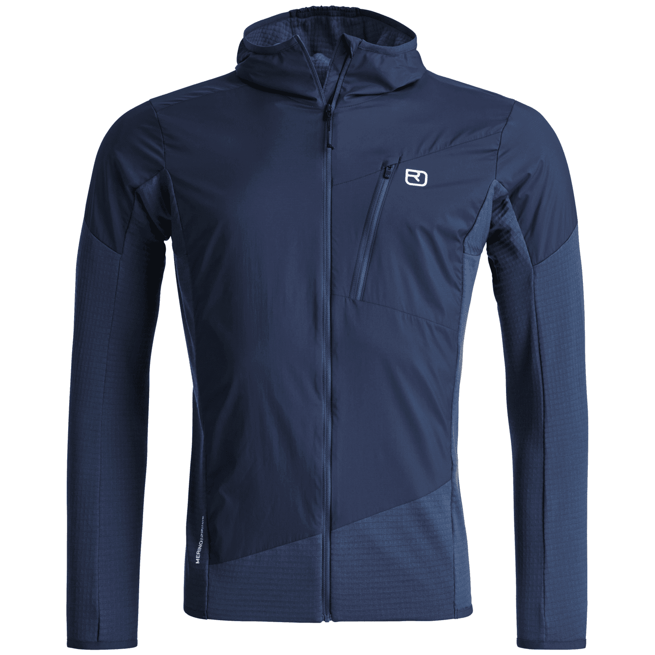 Pánská hybridní bunda Ortovox Trace Hybrid Jacket M Velikost: L / Barva: tmavě modrá
