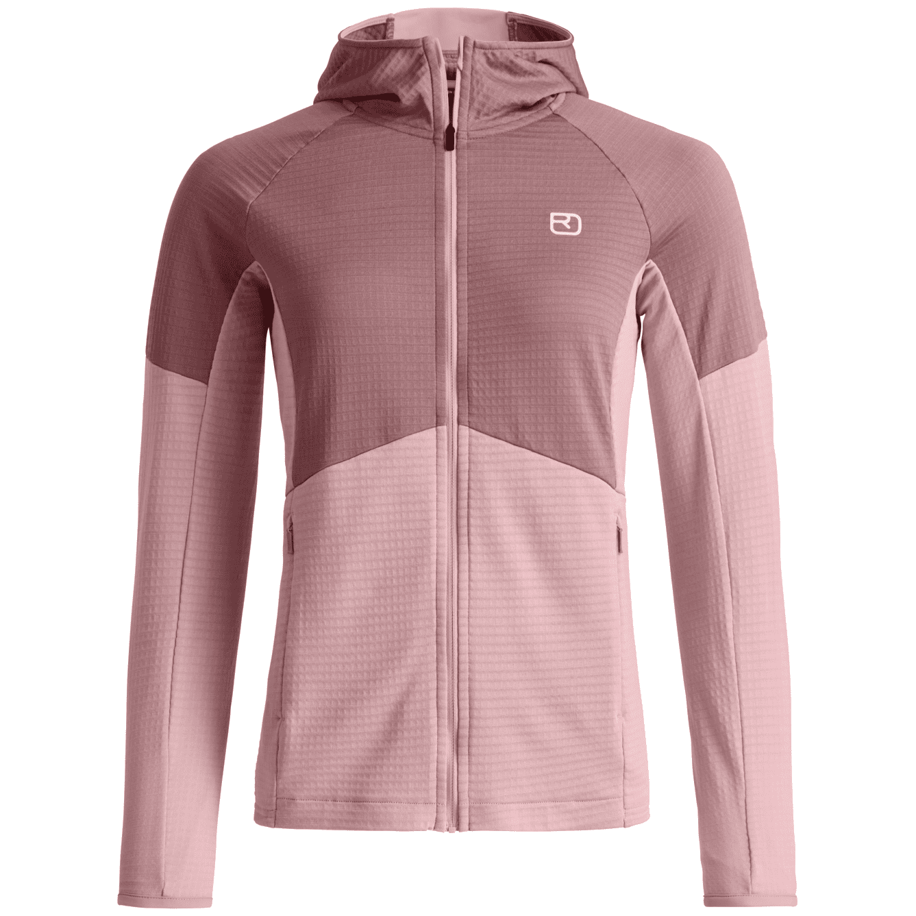 Dámská funkční mikina Ortovox Fleece Light Grid Hoody W Velikost: L / Barva: růžová