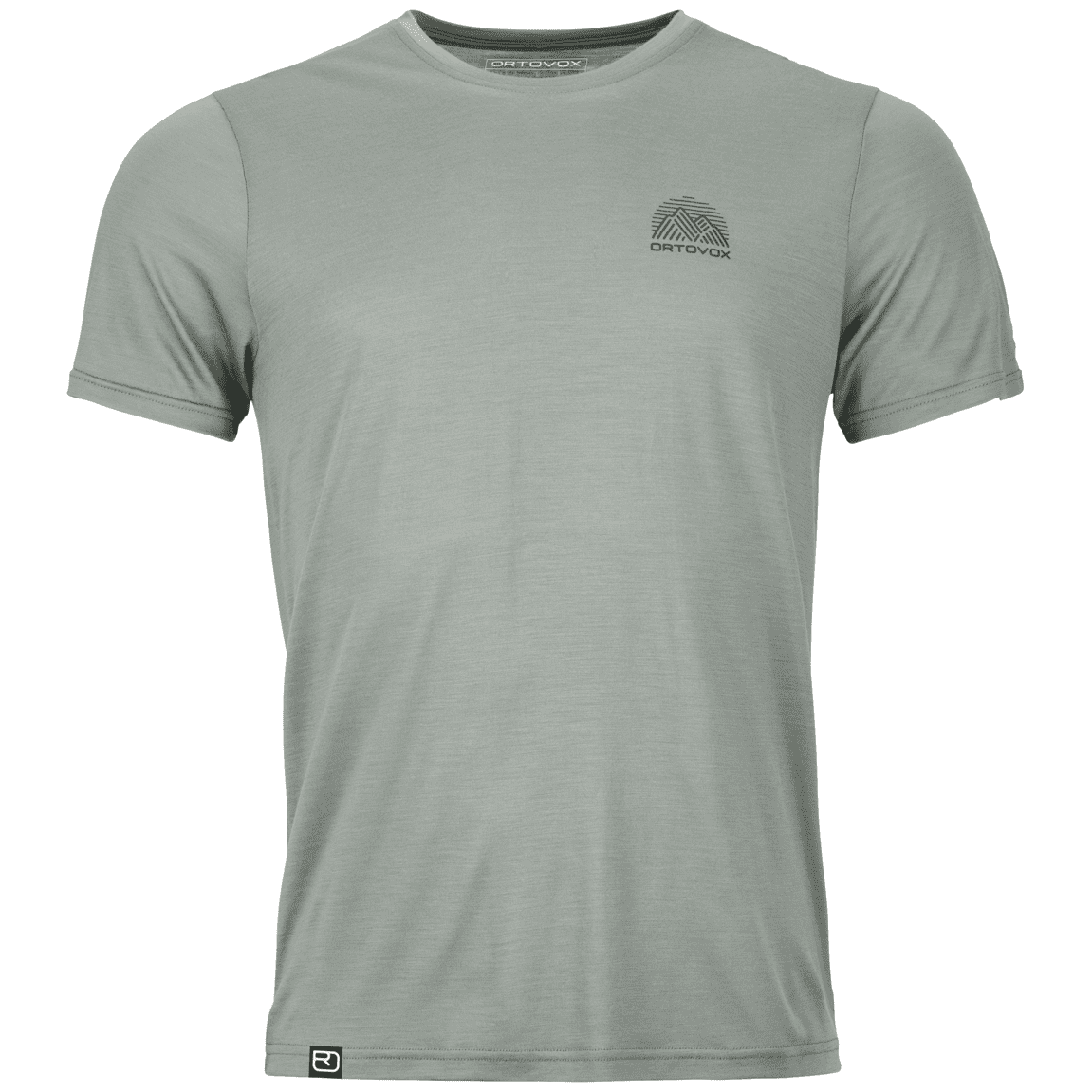 Pánské funkční triko Ortovox 120 Cool Tec Mtn Stripe Velikost: XL / Barva: šedá