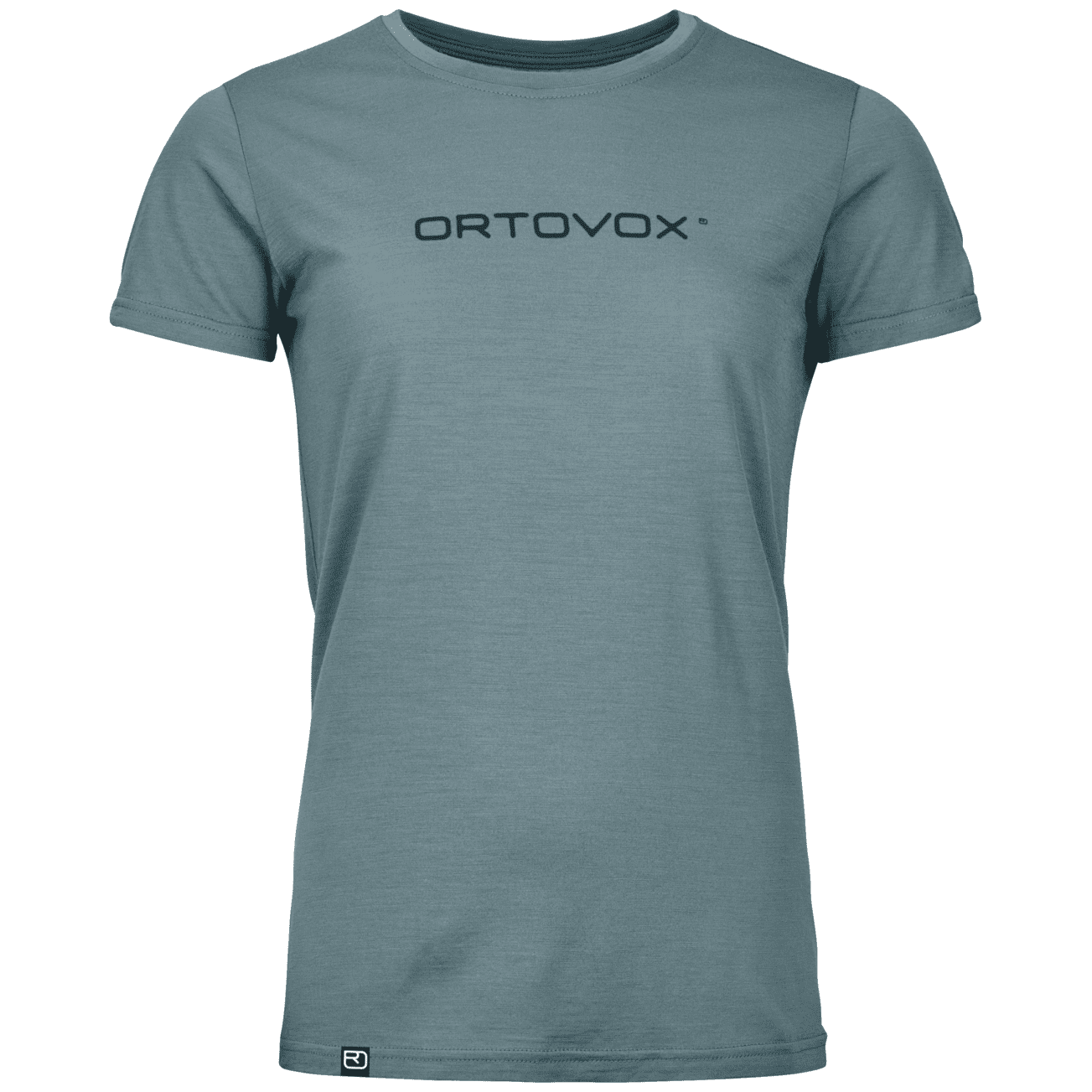 Dámské funkční triko Ortovox 150 Cool Brand Ts W Velikost: L / Barva: šedá