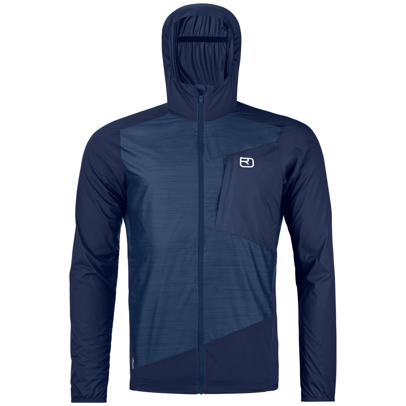 Pánská softshellová bunda Ortovox Trace Windbreaker Jacket M Velikost: M / Barva: modrá