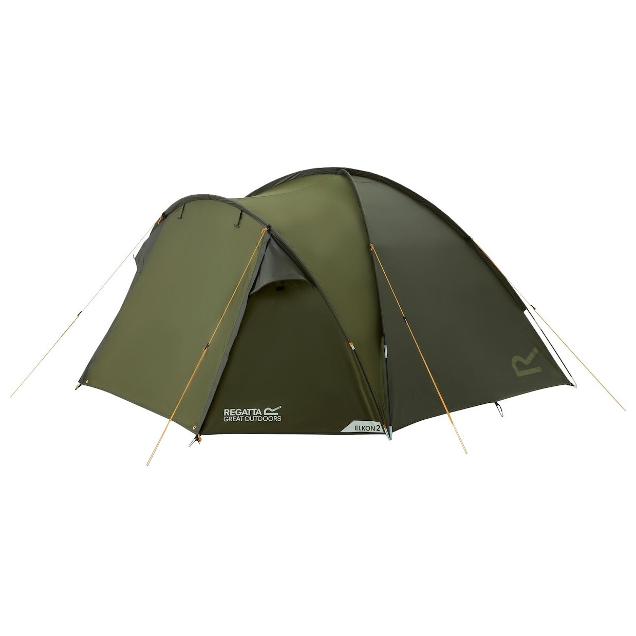 Turistický stan Regatta Elkon 2 Person Tent Barva: zelená