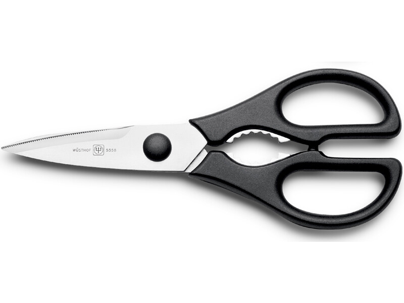 Kuchyňské nůžky Wüsthof nerez/černé 21 cm