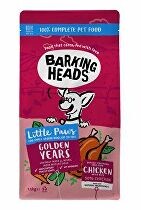 BARKING HEADS Little Paws Golden Years Chicken 1,5kg + zdarma 2 kapsičky 150g